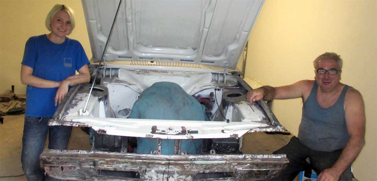 Zwei Jahre war das oberfränkische Duo mit den Arbeiten am I-er beschäftigt. Zwei Jahre war das oberfränkische Duo mit den Arbeiten am I-er beschäftigt.